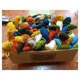 Box FULL of New Guro Tapestry Wool Skeins