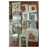 Large Lot of Vintage "AKLE" "GURO" & "Swedish Design" Needleworking Kits, Inc. "Skane" Tapestry