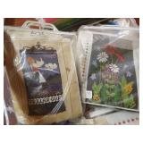 Large Lot of Vintage "AKLE" "GURO" & "Swedish Design" Needleworking Kits, Inc. "Skane" Tapestry