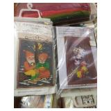 Large Lot of Vintage "AKLE" "GURO" & "Swedish Design" Needleworking Kits, Inc. "Skane" Tapestry