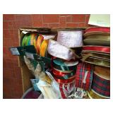 Two Boxes of Satin & Gifting Ribbons, Trim, Binding, Etc.