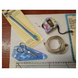 Box of Sewing Supplies- Many New!