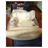 Bin of Crafting Sizes Quilt Batting