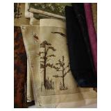 Forest Quilting Lot: Patterns & Materials for Different Forest Themed Quilts