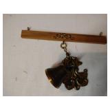 Scandinavian Vintage Tapestry/Bell Pull Hangers & Bells