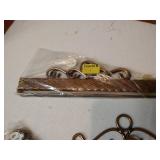 Vintage Metal Norwegian-Made Tapestry Hanging Sets