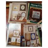 Lot of Nature Themed Needlepoint Patterns & Books