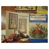 Lot of Nature Themed Needlepoint Patterns & Books