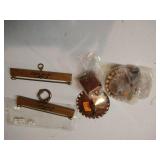 Made in Denmark, Vintage Brass Door Bells & Tapestry Hangers