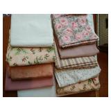 Eight Pieces Cotton Prints, 3-4 Yards Each