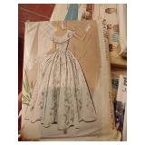 Fun Vintage Sewing Patterns: Wedding Dress, Children