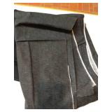 Three Large Cuts of Very Nice Black Cotton Prints, 2-3 Yards Each