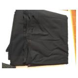 Three Large Cuts of Very Nice Black Cotton Prints, 2-3 Yards Each