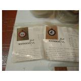 Wire Organizer w/ Crosstitch Kits, Sewing Notions, Hoops, Etc