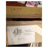 Box of Wool Skeins of Yarn