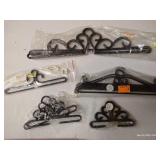 Vintage Metal Tapestry Hangers, Norway & Denmark