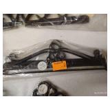 Vintage Metal Tapestry Hangers, Norway & Denmark