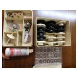 Singer Touch n Sew  700 series w/ Original Desk, Books, Bobbins, Cams, Extra Foot, Etc