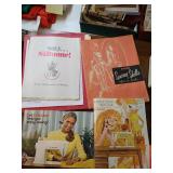 Singer Touch n Sew  700 series w/ Original Desk, Books, Bobbins, Cams, Extra Foot, Etc