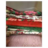Holiday Material Lot- Many Patterned Cotton Pieces