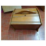 Vintage Sewing Box w/ Notions