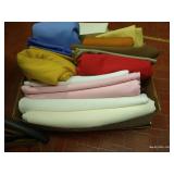Bin of Polyester Garment Materials