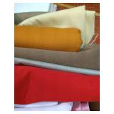 Bin of Polyester Garment Materials