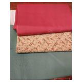 Nine Pieces of Cotton Fabrics, 2 Yards Each