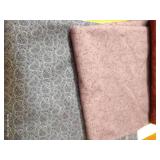 Six Pieces Cotton Fabrics, 2 Yards Each