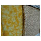 Seven Warm-Toned Cotton Fabrics, 2 Yards Each