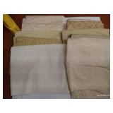Ten Creamy Neutral Cotton Fabrics, 2 Yards Each