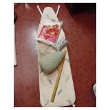 Large Ironing Board, Sewing Weights, Vintage Yard Stick, Etc