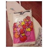 Large Ironing Board, Sewing Weights, Vintage Yard Stick, Etc