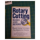Rotary Cutting Mat with Olfa 45mm Rotary Cutter w/ Blades