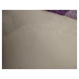 "Turning Twenty" Purple Quilt Topper & Backing Material, Unfinished