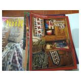 Lot of Quilting Magazines, Books & Patterns