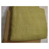 Two Jute Aida Cloth Pieces