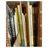 Shelf of Needlework Books & Albums of Collected Patterns & Resources