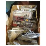 Box of Opened Partial Kits & Patterns w/ Scandinavian Tapestry Holders