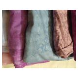 Large Cotton Fabric Pieces, +4 Yards Each