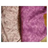 Large Cotton Fabric Pieces, +4 Yards Each