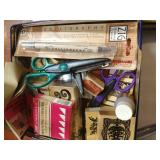 Rubber Stamps, Scissors, Crushed Velvet Crafting Kit, Paints, Etc