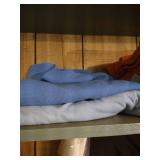 Two Shelves Vintage Knit Garment Fabrics & T-Shirt Kits