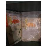 Two Shelves Vintage Knit Garment Fabrics & T-Shirt Kits