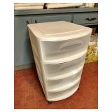 Sturdy Rolling Plastic Drawers