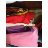 Lot of Velveteen & Velour Fabrics