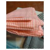 Small Lot of Gingham Fabrics