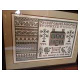 Two Beautifully Framed Samplers