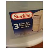 Sturdy Sterilite 3-Drawer Cabinet