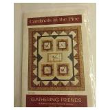 "Cardinals in the Pine" Quilt Pattern & Materials